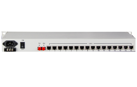 16E1+GE PDH Multiplexer