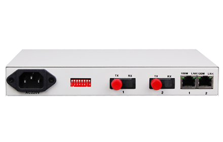 1+1 2GE Fiber Media Converter