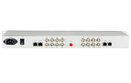 16* Video+1*Reverse Date Fiber Transceiver