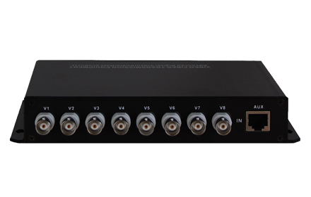 8*Video+1*Reverse Date Fiber Transceiver（Black）