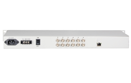 POE 4E1-4FE Media Converter