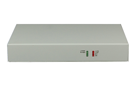 Fiber-4Voice+2GE multiplexer（Mini type)