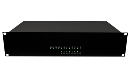 1~16 XLR broadcast audio fiber Multiplexer