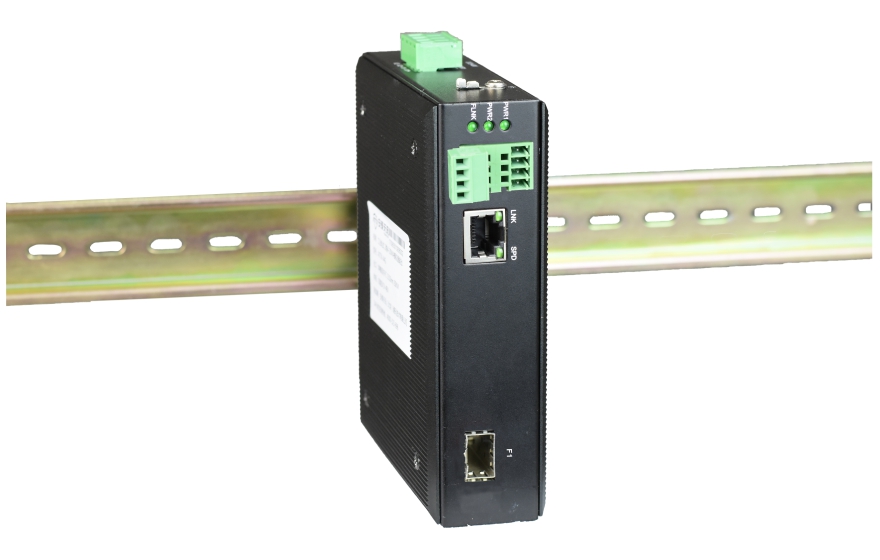 Managed Industrial 1*GE+1*Serial Switch