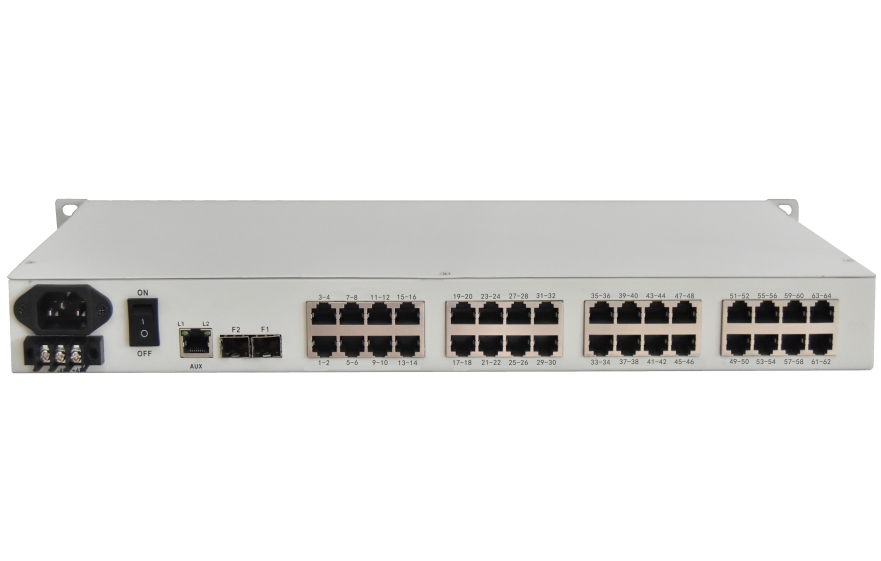64E1+4GE PDH Fiber Multiplexer