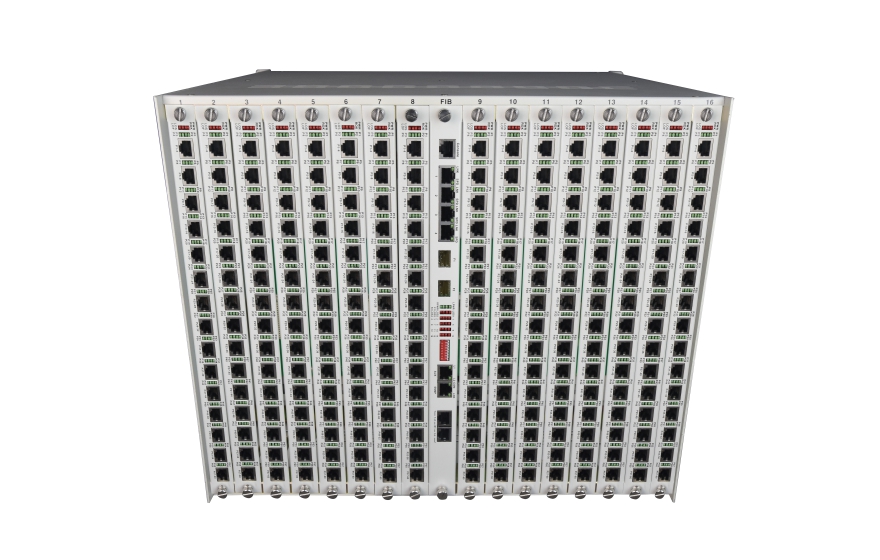 960*Voice  RACK  Mount  Fiber  Multiplexer(8U)