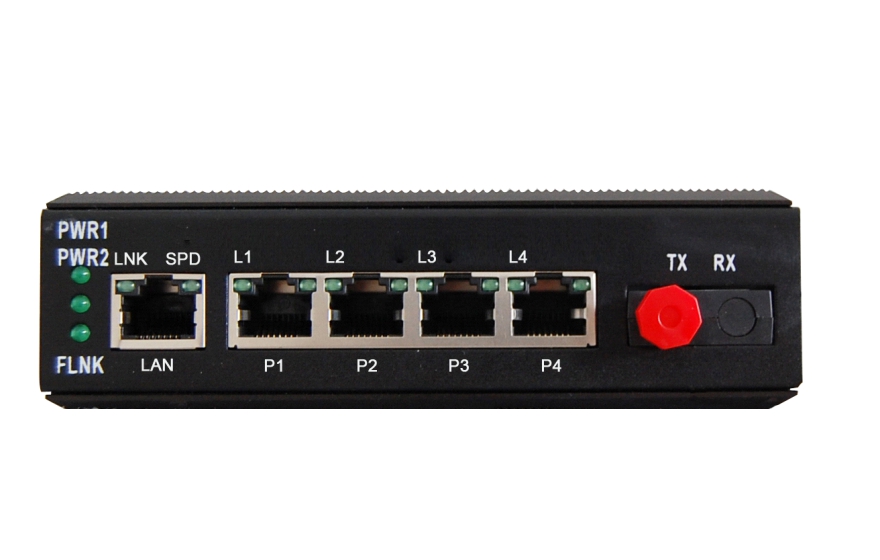 Fiber-16Voice + 4E1 + 4FE + 4RS232 Multiplexer