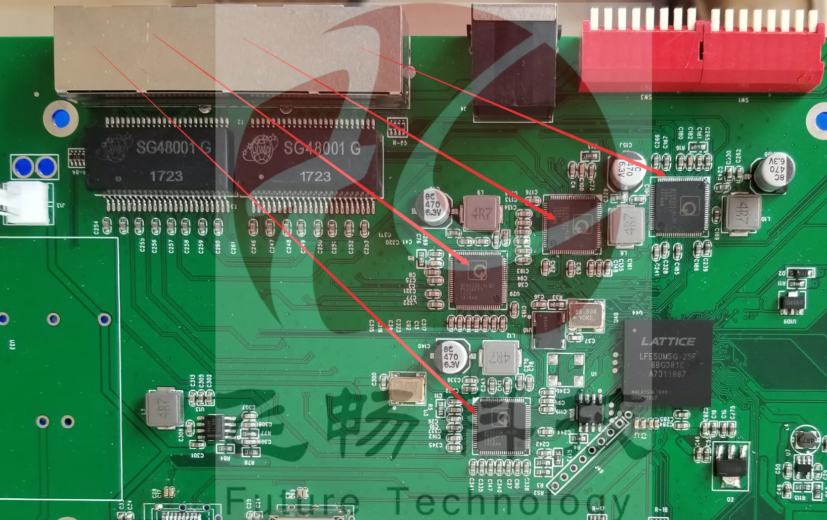 4路千兆物理隔离 多业务光端机(光纤带宽5G)