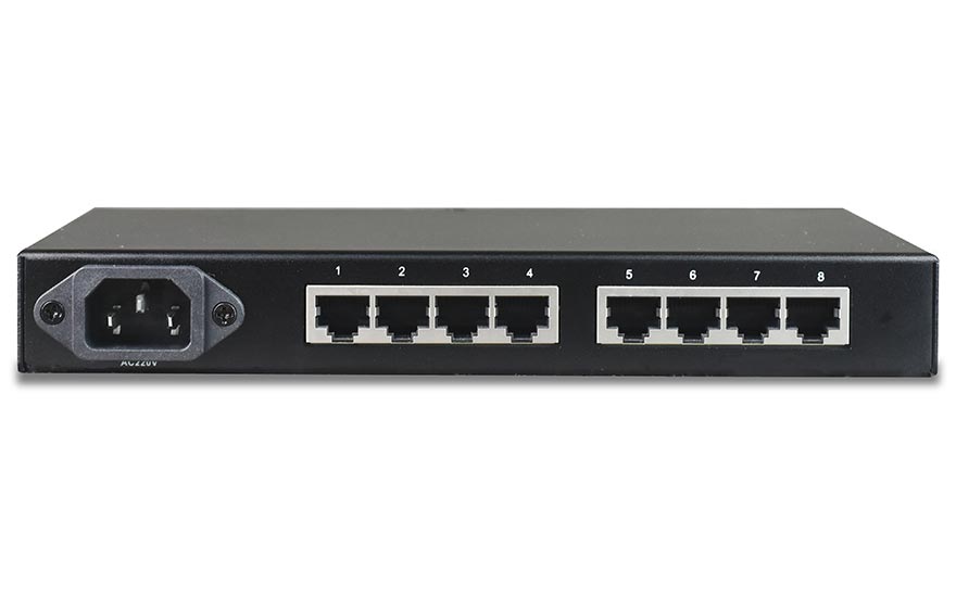 8channel Voice over Ethernet(IP)