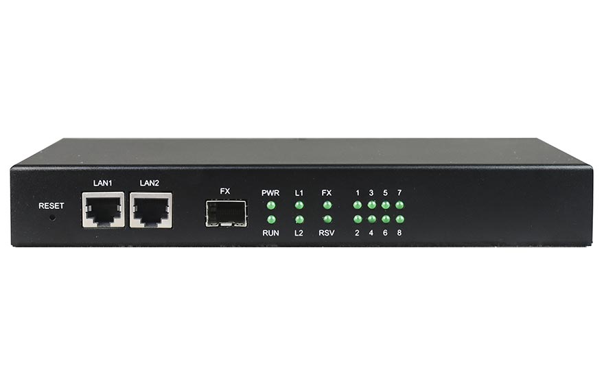 8channel Voice over Ethernet(IP)