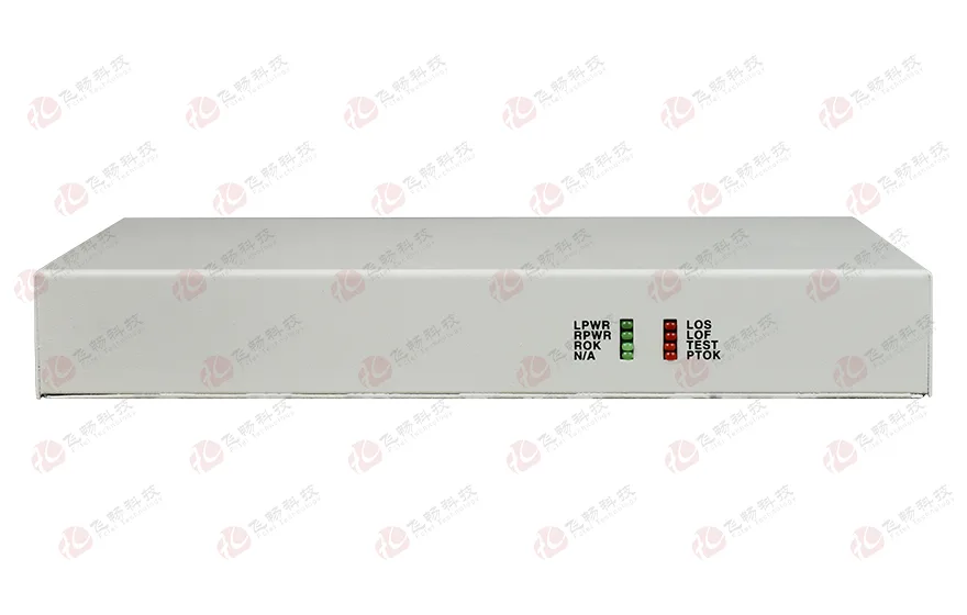 飞畅科技-桌面型1-4路电话+4RS232电话光端机