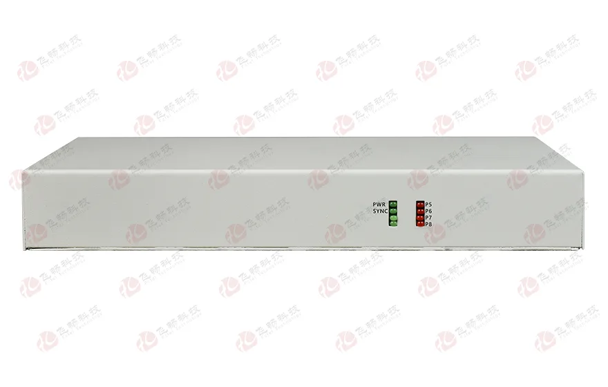 飞畅科技-桌面型8路电话+2路千兆以太网 电话光端机