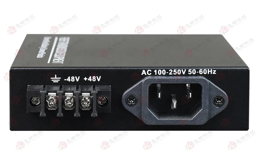 飞畅科技-1-2路千兆 POE供电 光纤收发器AF/AT