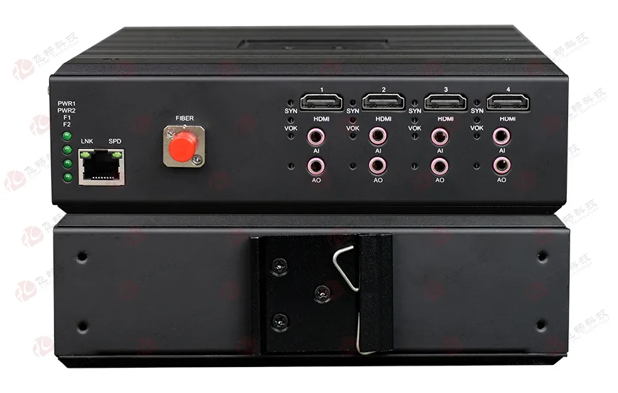 飞畅科技-4路2K HDMI + 1路千兆以太网 光端机